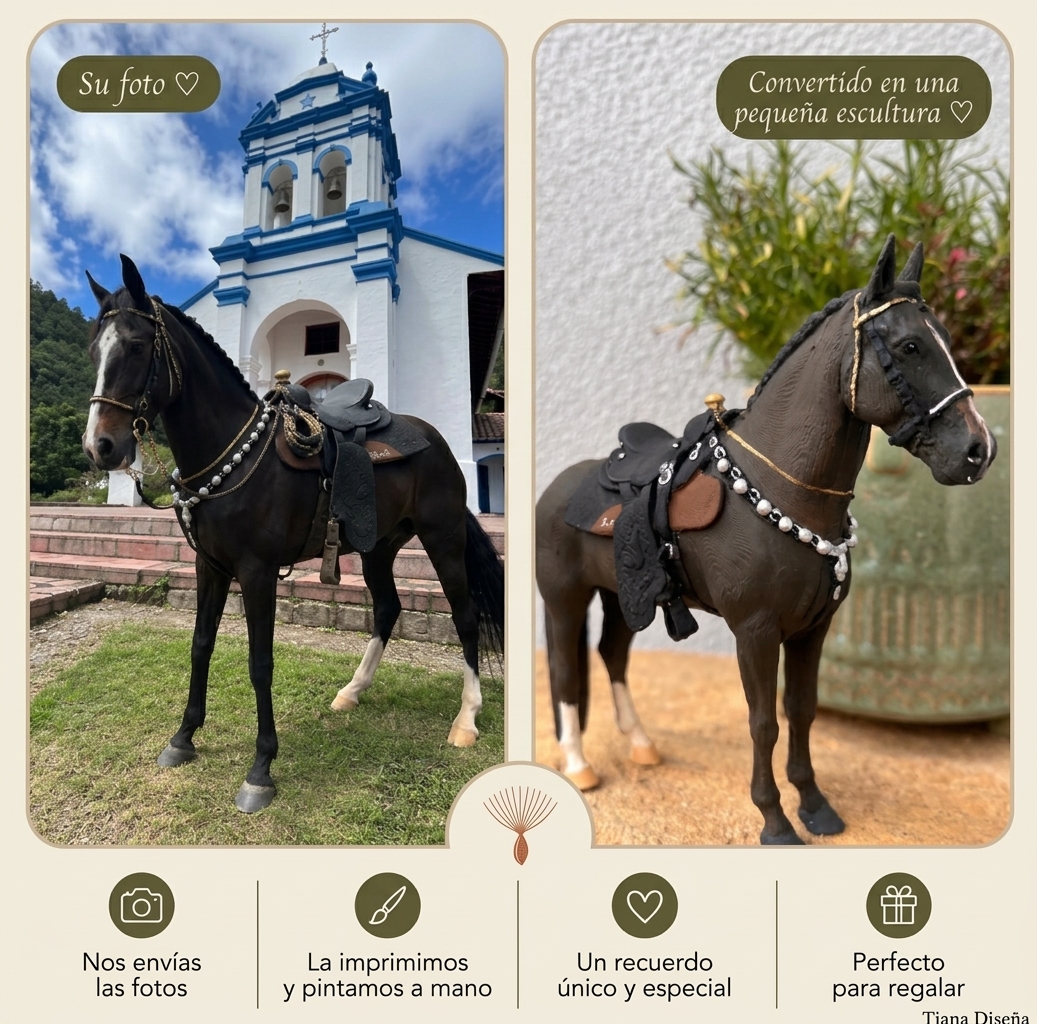 Caballo Paco, ya terminado