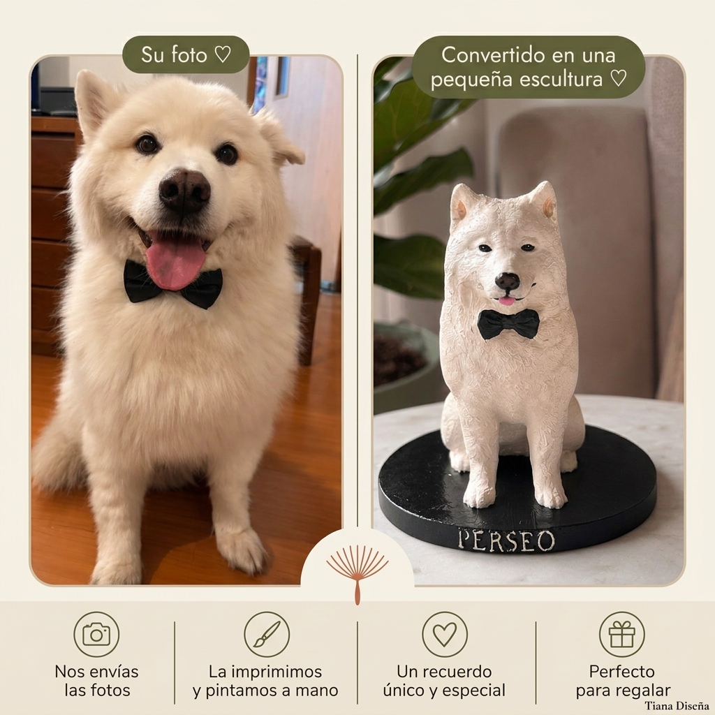 Perro Perseo, ya terminado